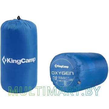 Спальный мешок KingCamp Oxygen KS3122 (синий, левая молния) картинка 3